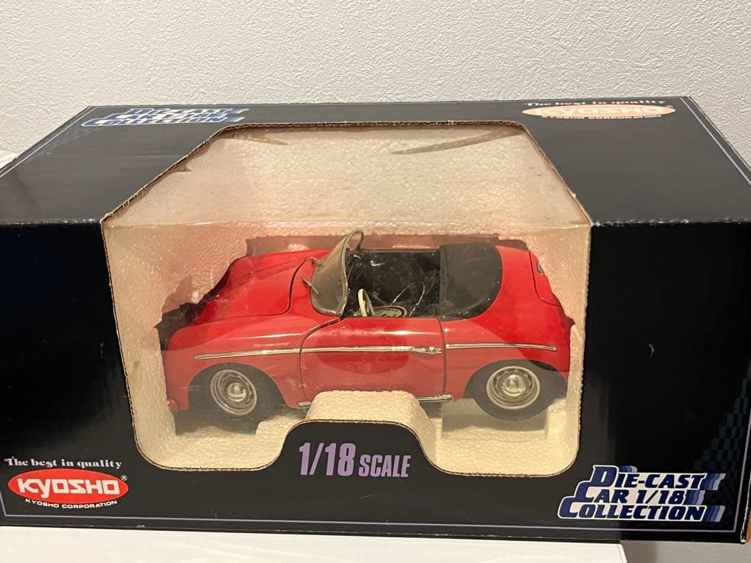 Kyosho 1/18 ポルシェ オープンカー シェルビーコブラ