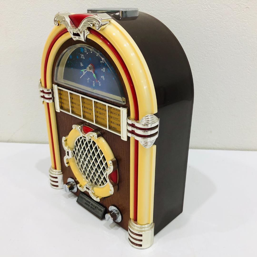 サザンオールスターズ 25周年記念 ジュークボックス 置き時計 m903