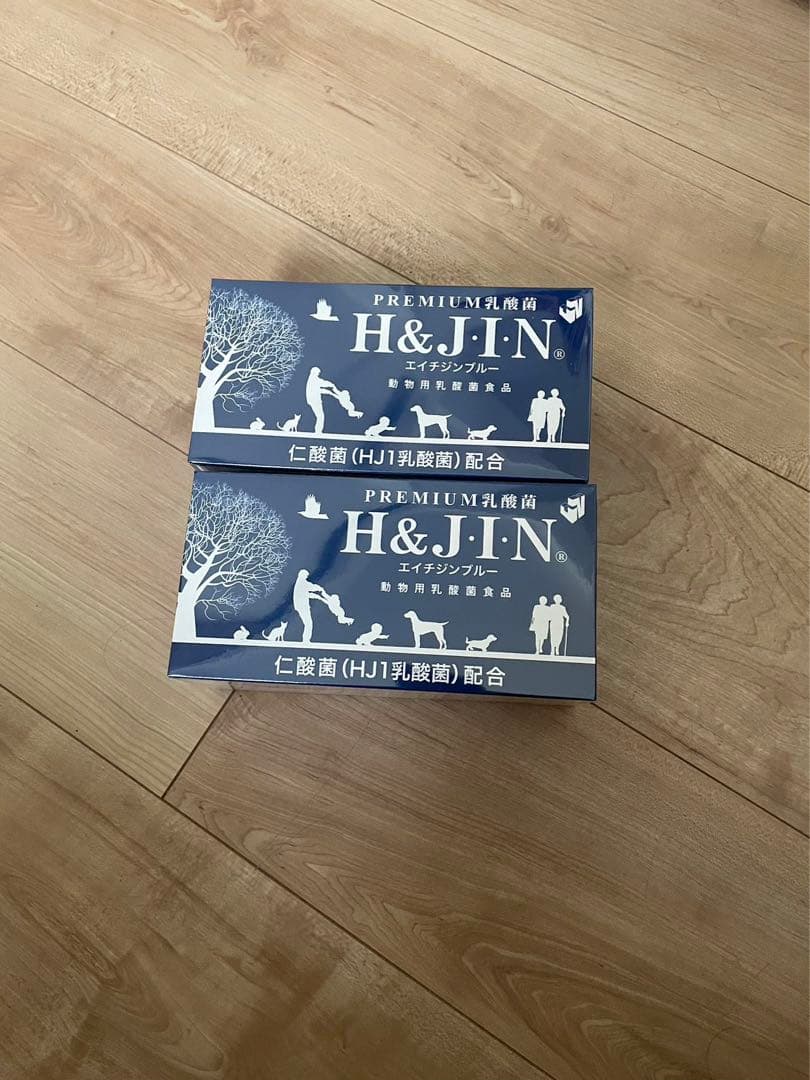 レオポン専用H＆JIN 乳酸菌エイチジンブルー 動物用 90包入り　2個