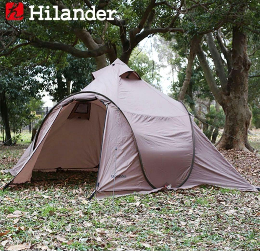 【廃盤・未使用】ハイランダー　ポップ　ワンポールテント　フィンガル　ソロ