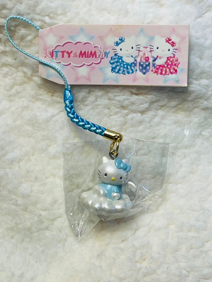 激レア‼︎ハローキティ (キティ&ミミィ) 28th ネツケ　エンジェル　クモ