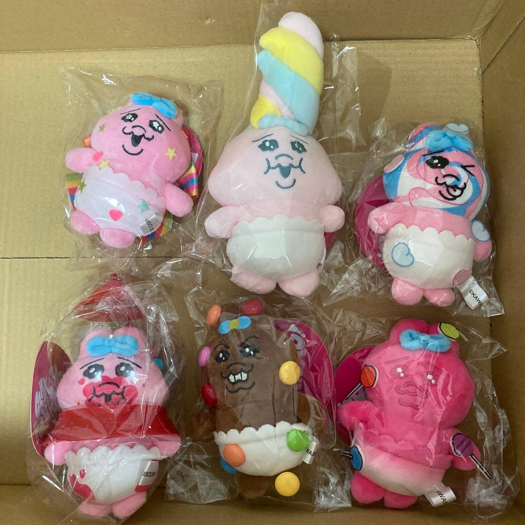 おぱんちゅうさぎ CANDY PANICHU ぬいぐるみキーチェーン全種セット