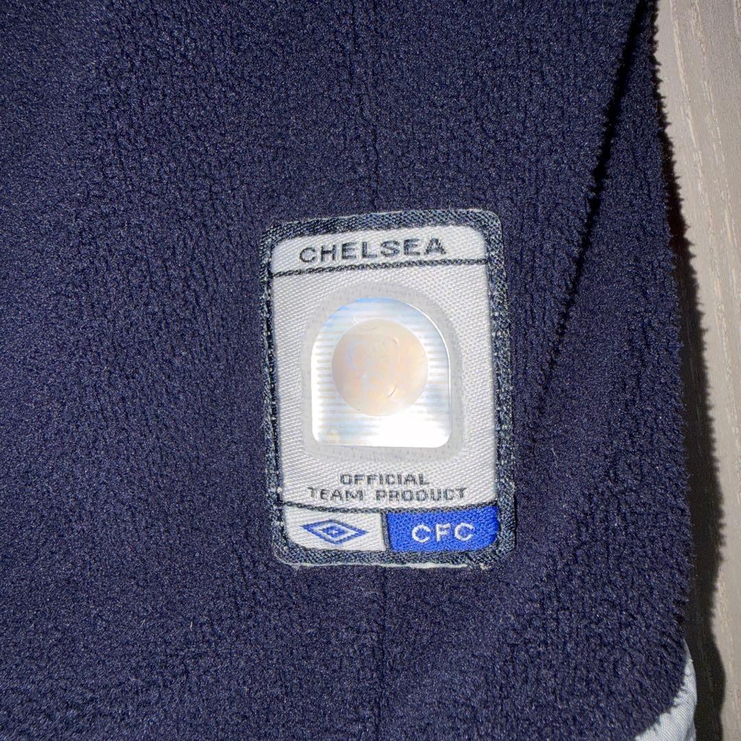 ●アンブロ●チェルシー●フリースハーフジップトレーニングジャケット●エミレイツ