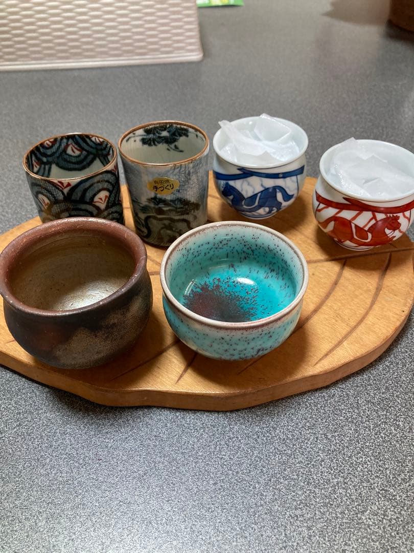 ぐい呑み有田焼備前焼各種