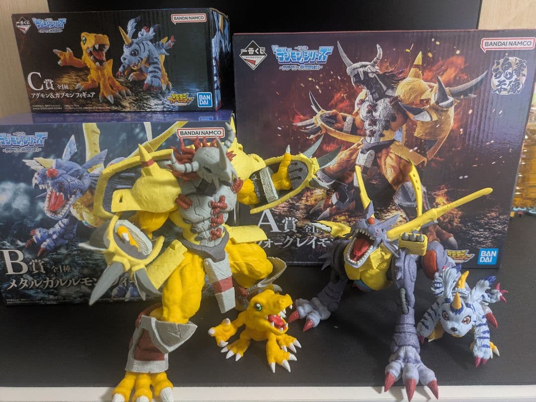 【最終値下げ】一番くじ デジモン 魂豪示像　A賞、B賞、C賞 出品2/13まで