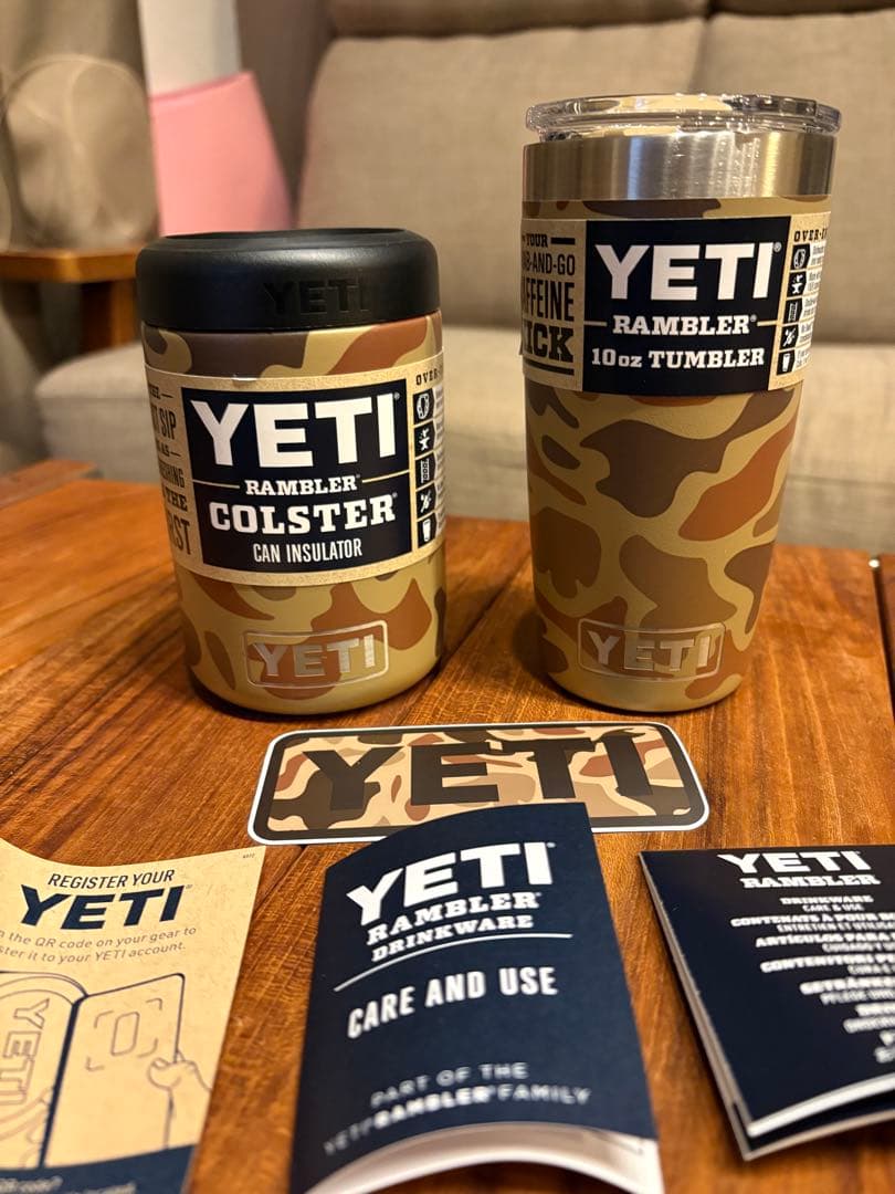 新品未使用　確実正規品　YETI 2個セット　タンブラー　コルスター2.0