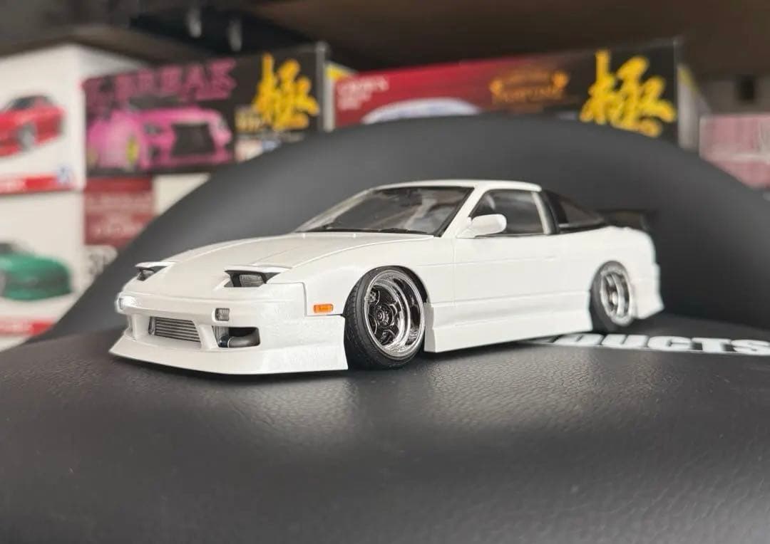 アオシマ URAS 180SX NOS仕様 WORKホイール 深リム