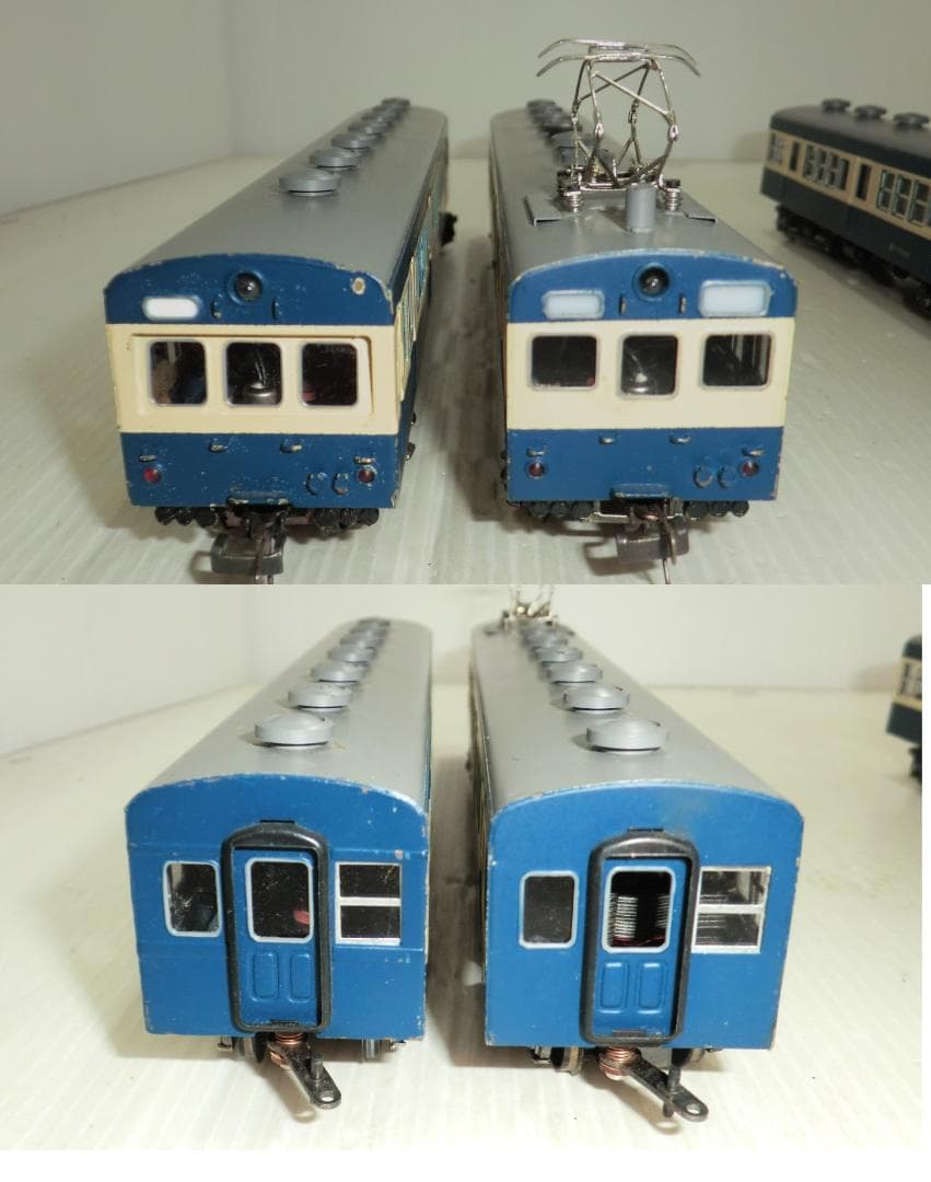 カツミ模型 HOゲージ 旧国鉄電車 73系 横須賀色 6両セット