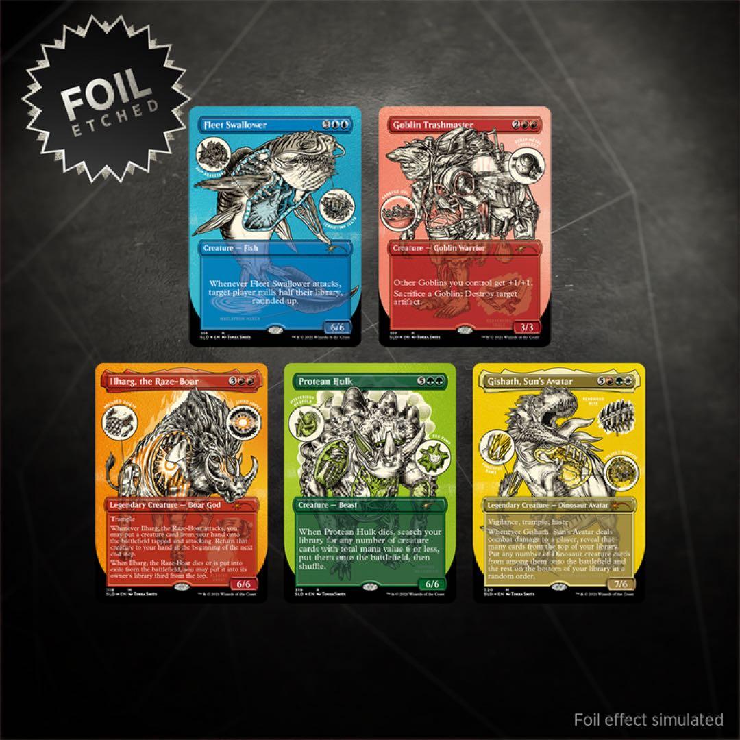MTG【未開封BOX】MONSTER ANATOMY 101 FOIL ETCH