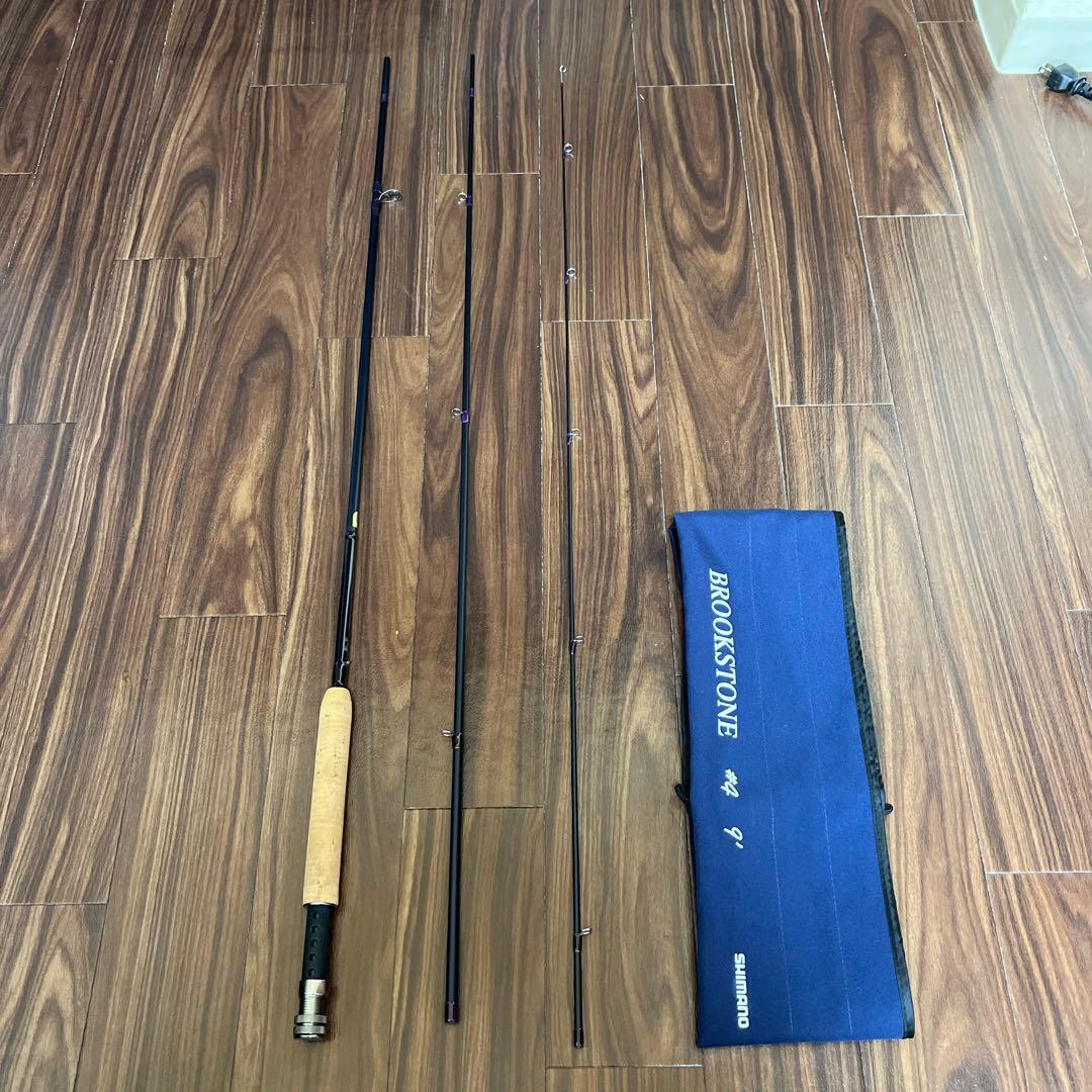 BROOKSTONE #4 9' フライロッド SHIMANO