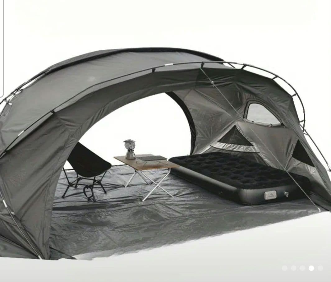 Mountainhiker ドーム型シェルターテント 自立 煙突穴付き キャンプ