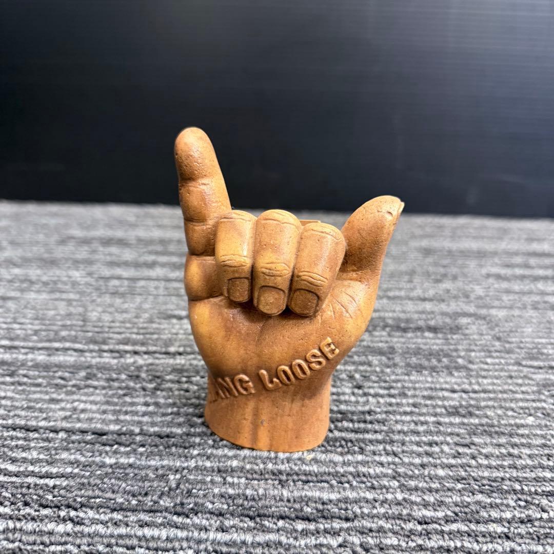 希少 ハワイアン BIP社 ハング・ルーズ ハンドオブジェ コアウッド