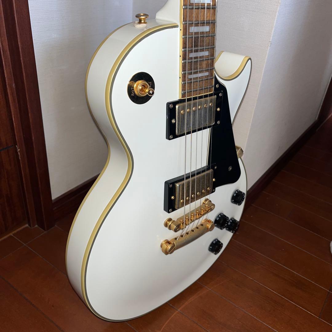 エピフォンレスポール カスタム　白