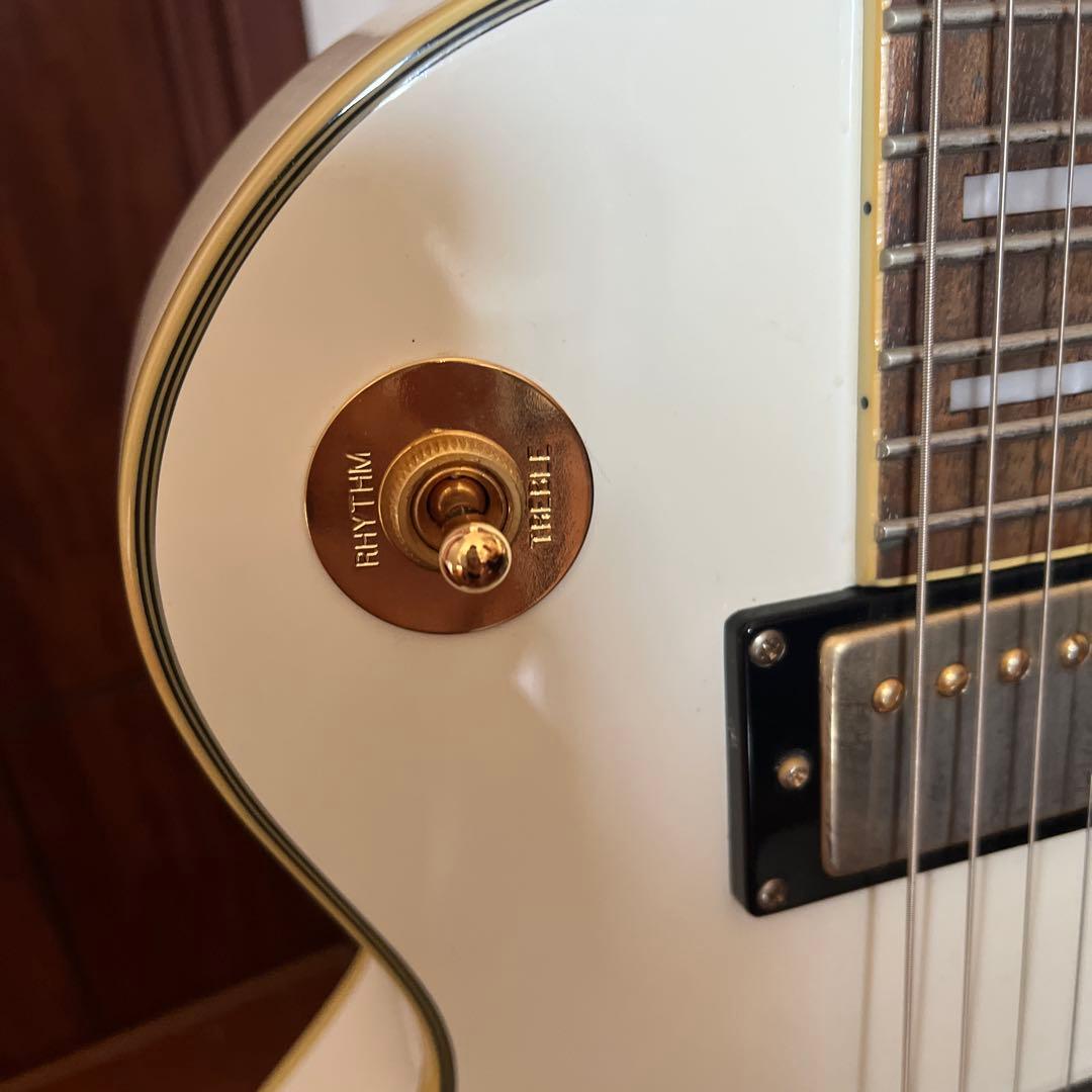 エピフォンレスポール カスタム　白