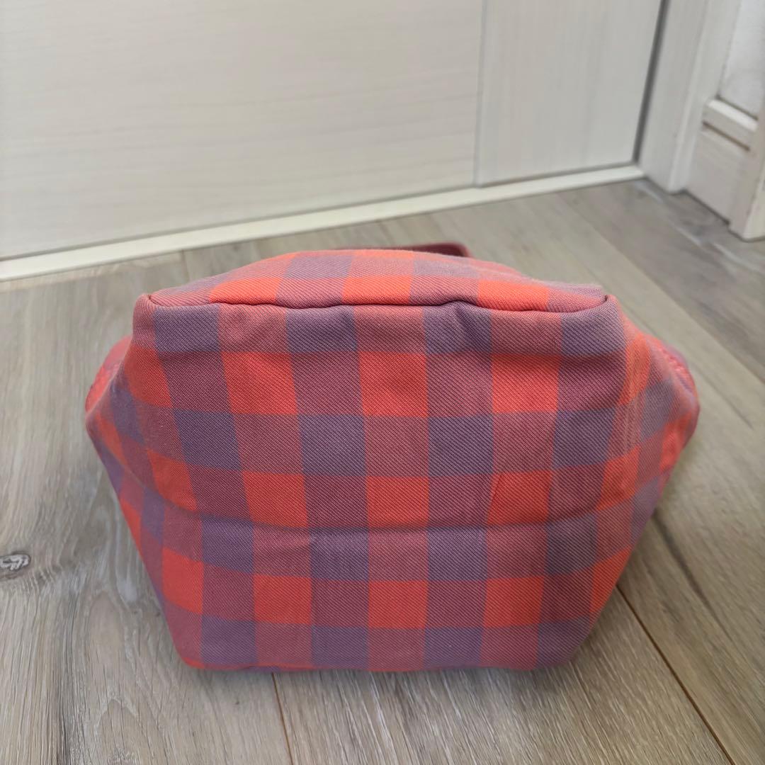 パーリーゲイツ ゴルフ カートバッグ ピンクチェック 新品未使用 ファスナー付