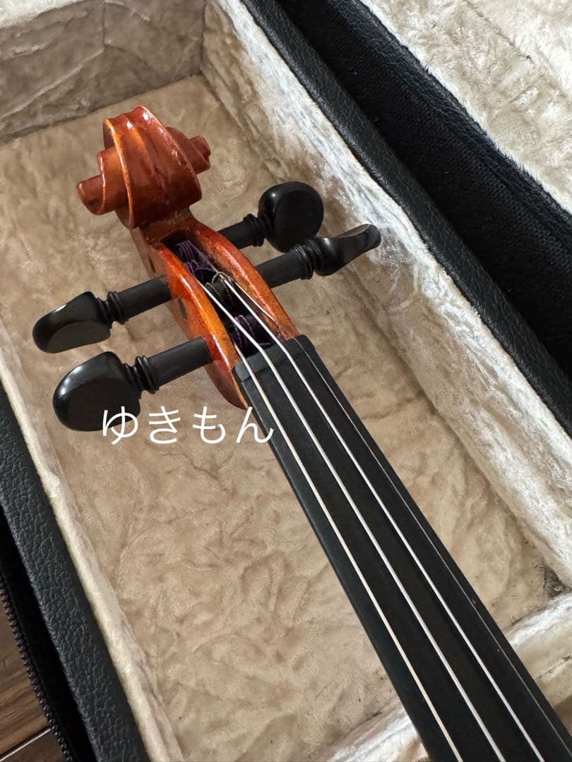 分数バイオリン 3/4 チェコ製 ケース 弓 松脂　付