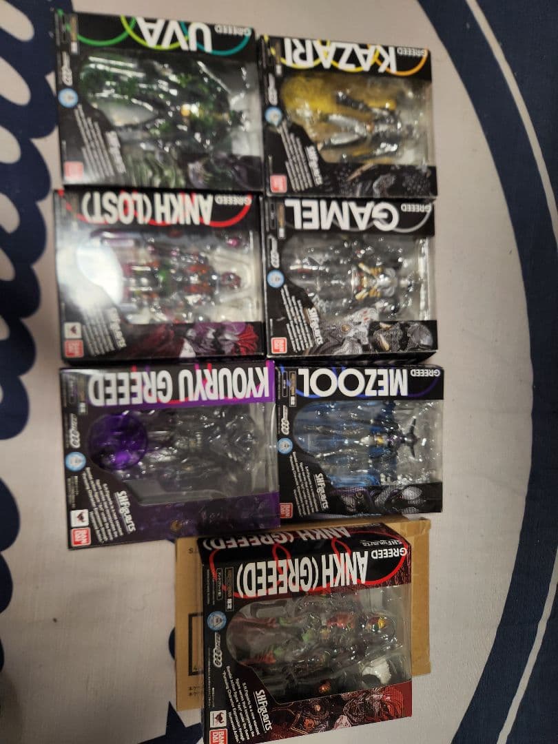 SHFiguarts 仮面ライダー グリード フィギュアセット