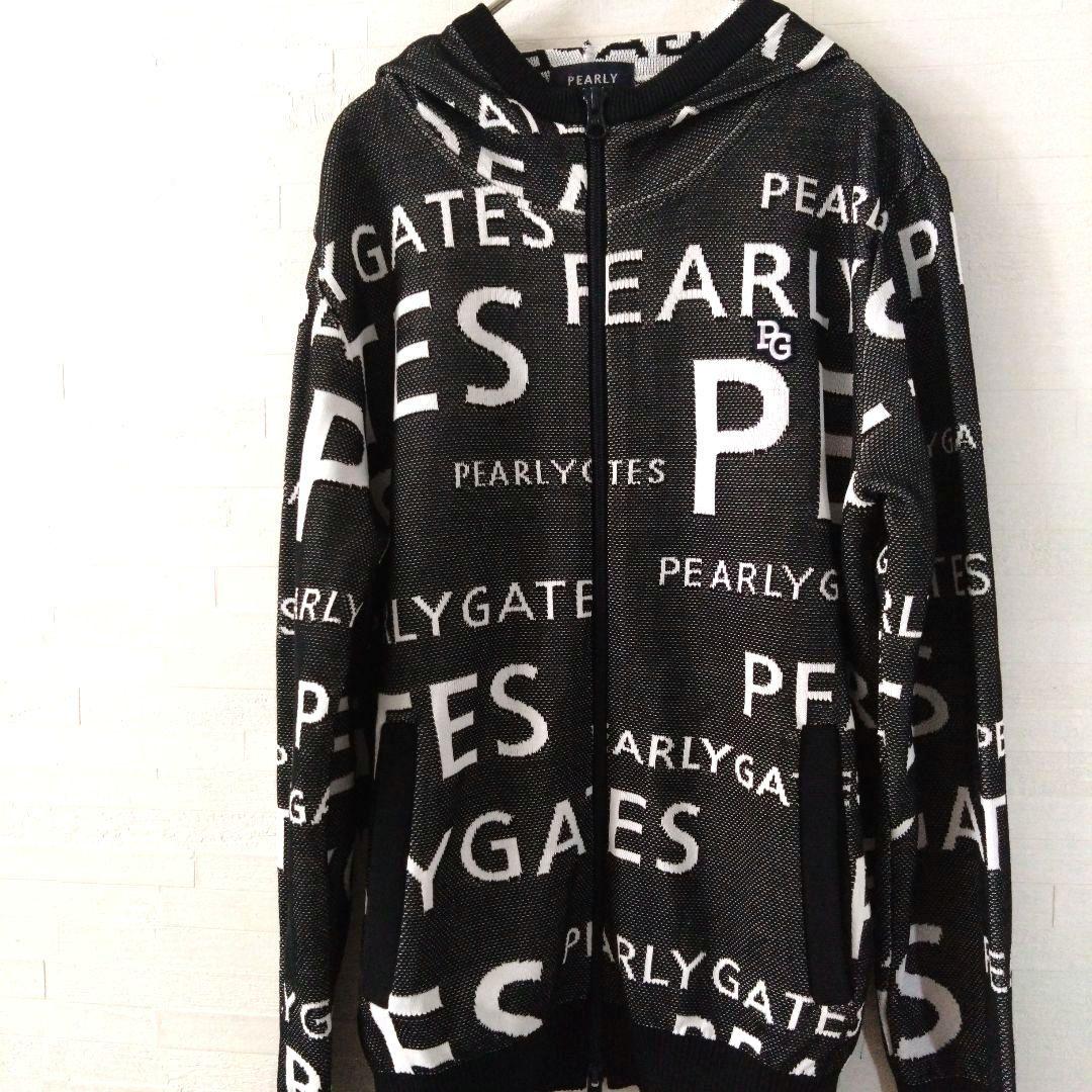 パーリーゲイツ　 フルジップフーディー　カジュアル　フード付き