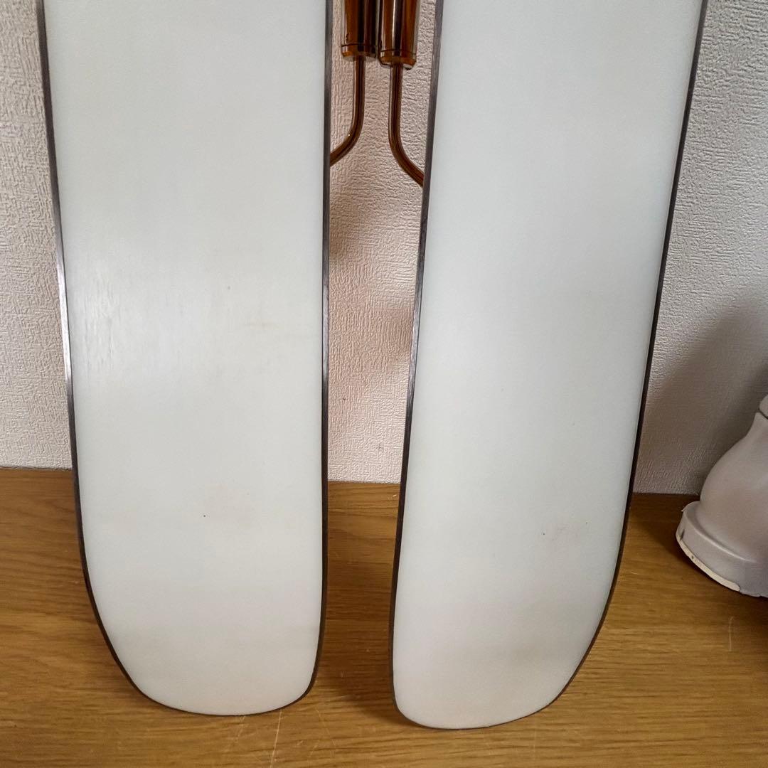美品 レディースショートスキーセット　ファンスキー　Hart 25-25.5cm