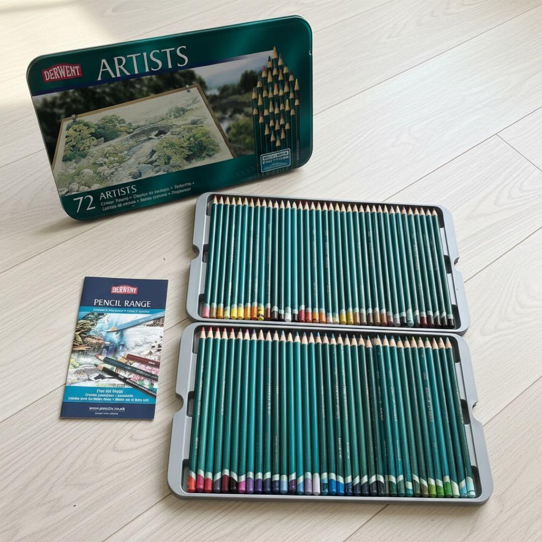 ダーウェント アーティスト 色鉛筆72色 DERWENT ARTIST