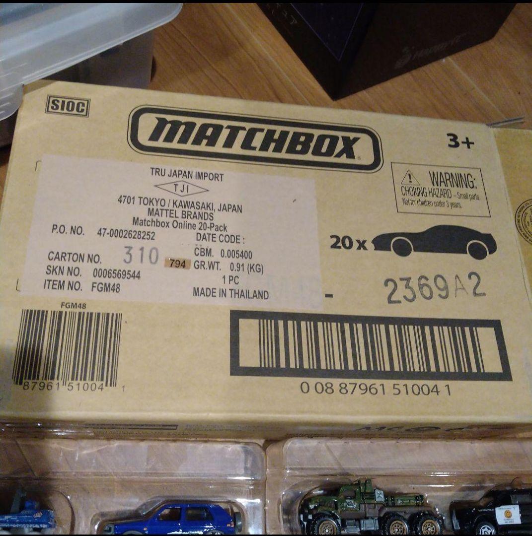 マッチボックス 20カーパック 希少!!　ラスト1点!!