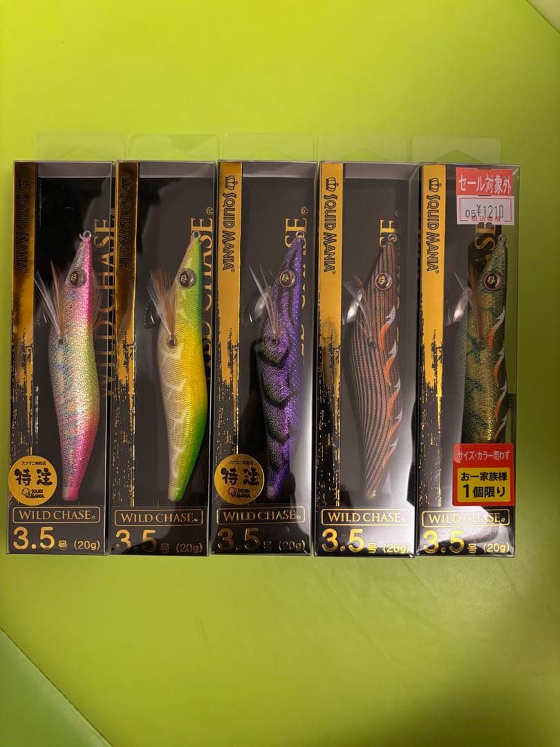 『新品』『春イカ』スクイッドマニア 3.5号 12点セット