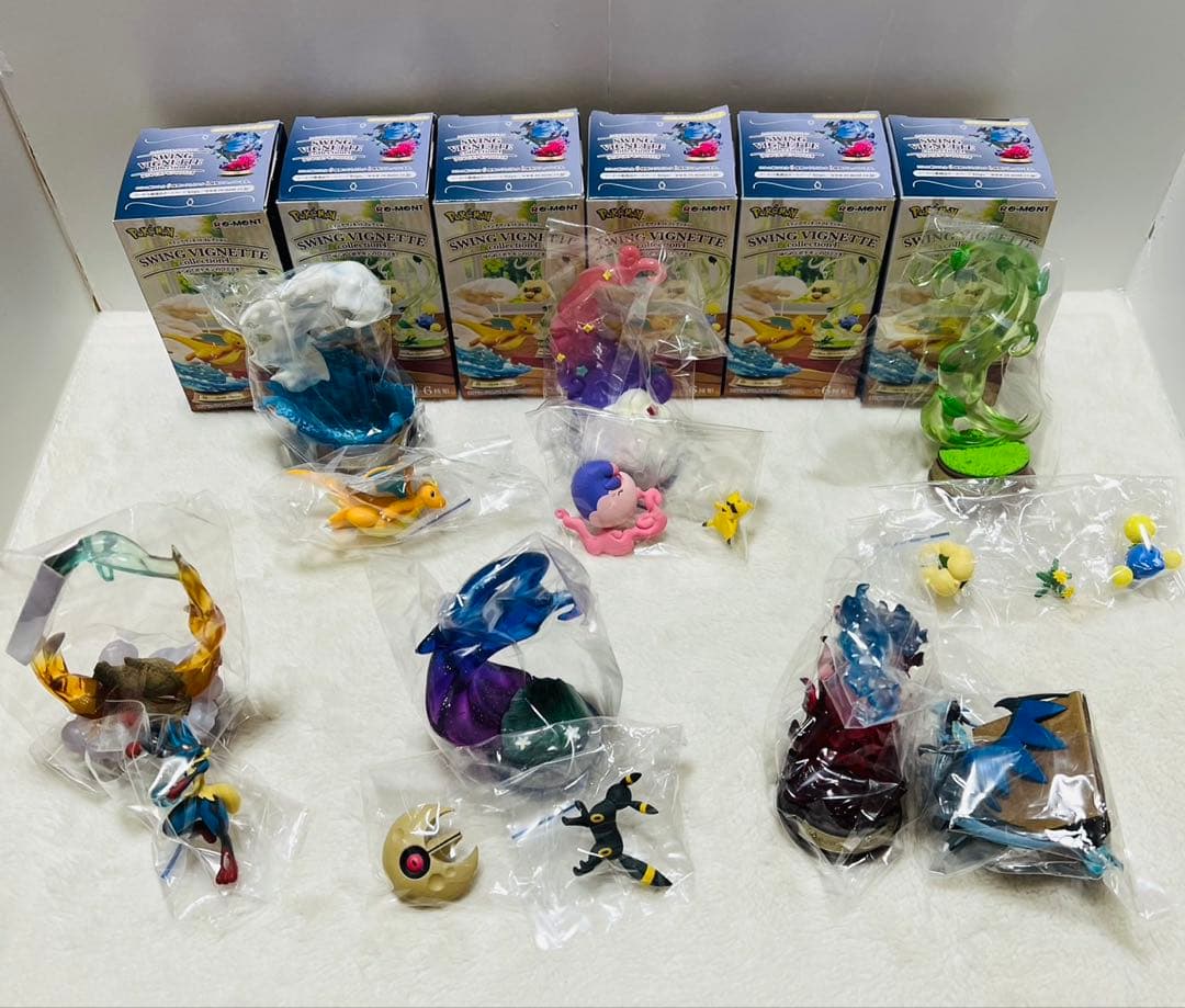 ポケモン　スイングヴィネットコレクション　ゆらめくポケモンのひととき　全6種