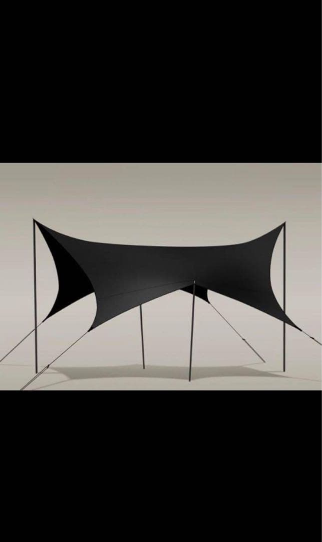 【新品】幕男タープ4thモデル　ブラックURBAN FOREST