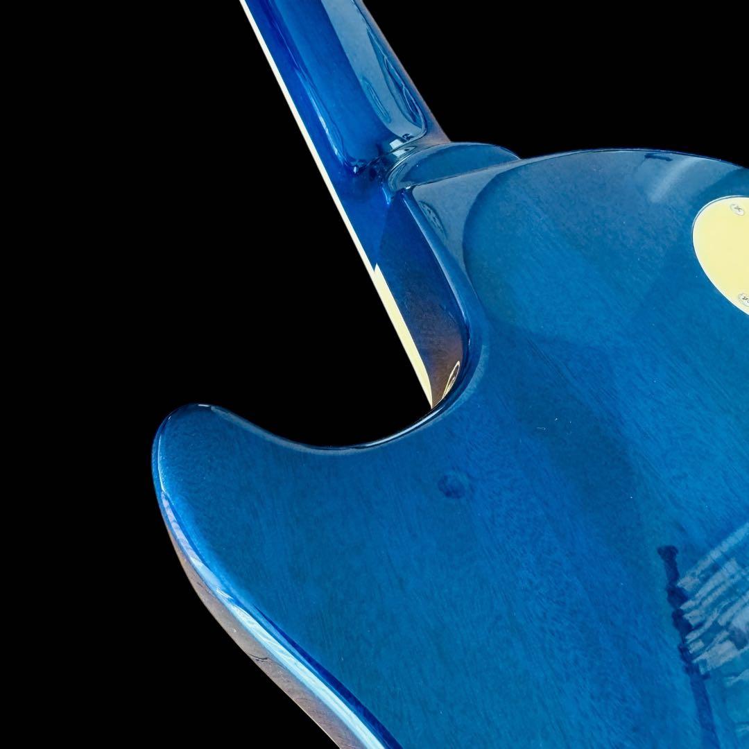 【美品】AriaPro Ⅱ Blitz レスポール　ブルー