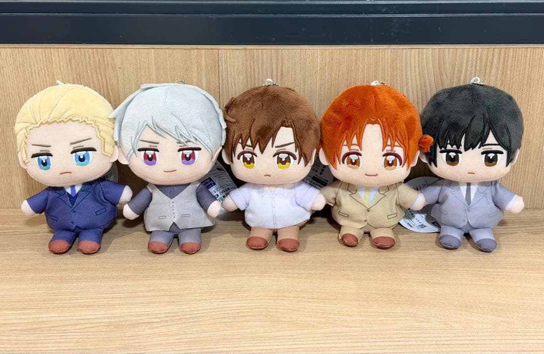 ヘタリア World★Stars ぬいぷりけおすわり 全5種 コンプリートセット