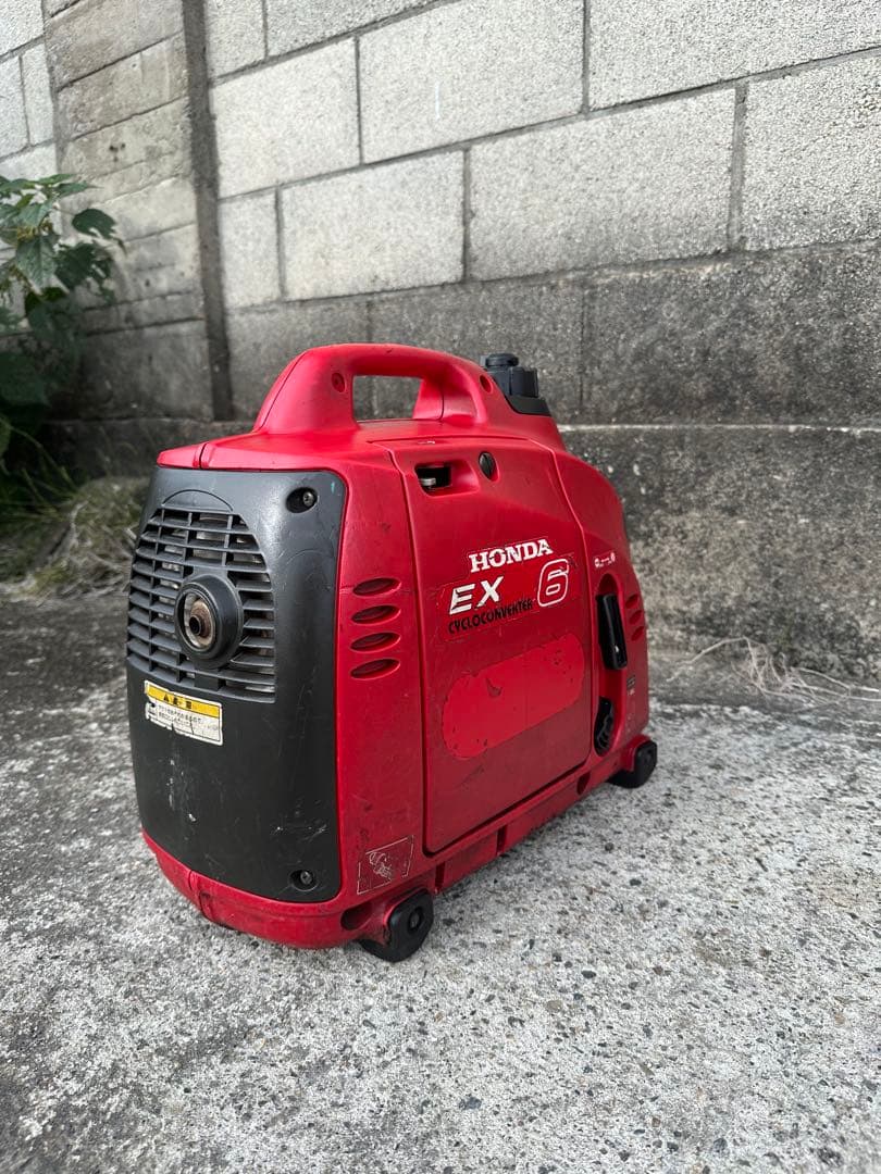 （動作確認済み）EX6 ホンダ 発電機 停電 防災 ポータブル エンジンOK！