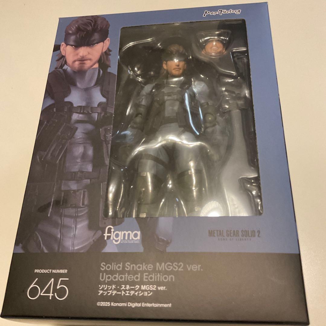 figma Solid Snake MGS2 スネーク　アップデート