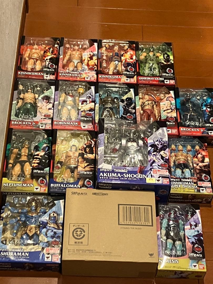 S.H.Figuarts キン肉マン 16体セット ロビンマスク ウォーズマン等