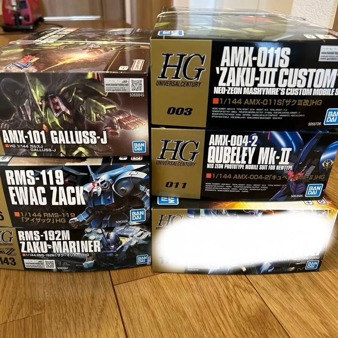 HGガンプラ ZZガンダムモビルスーツセット