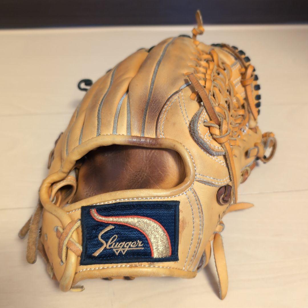 ち*き様 スラッガー　軟式　グローブ　内野手用　Slugger オーダー　旧ラベ