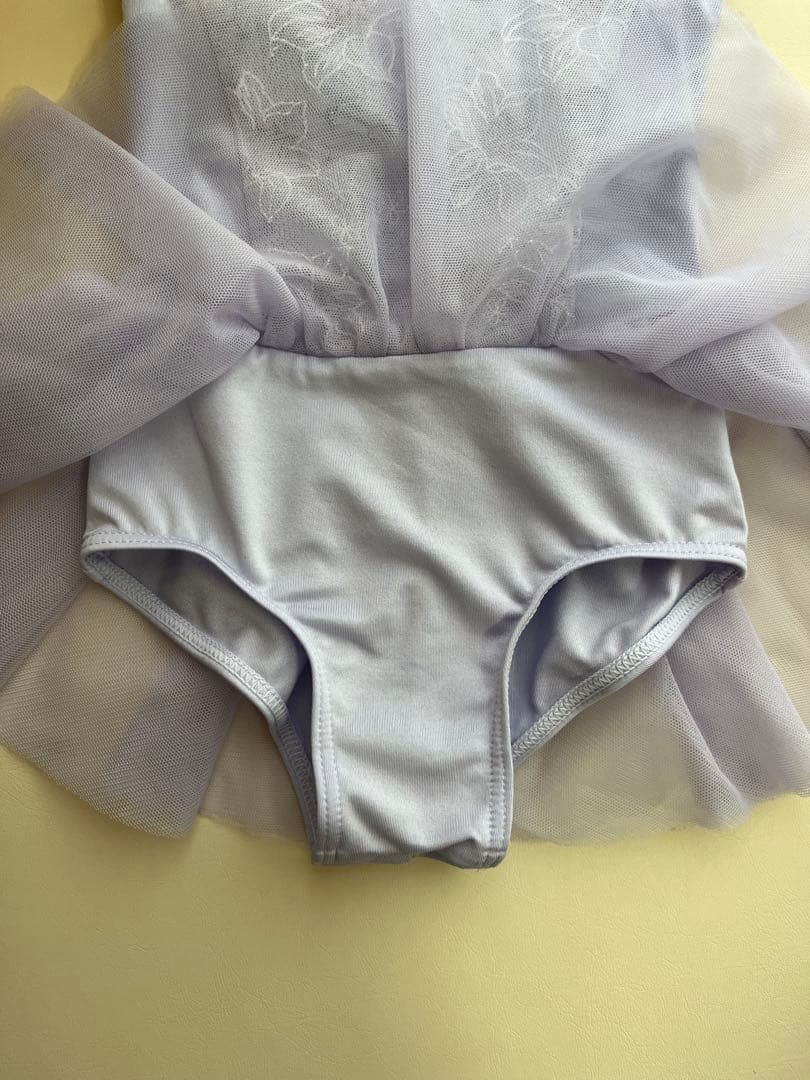 チャコット公式(chacott)スカート付レオタード バレエ パープル100cm