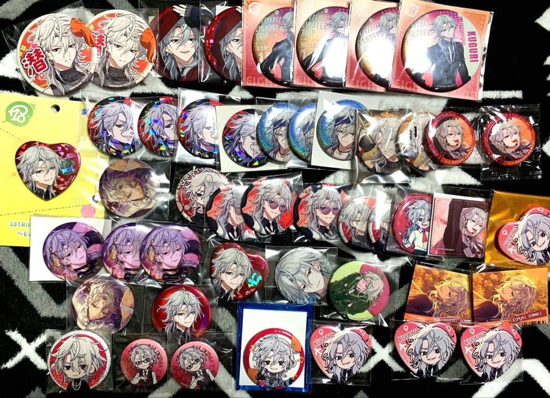 エイトリ　百目鬼潜　缶バッジ　４７点セット　まとめ売り