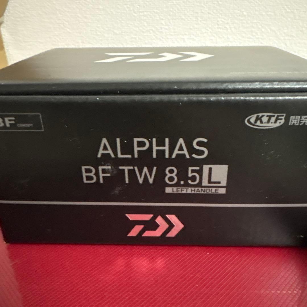 釣行回数0回 ダイワ アルファスBF TW 8.5