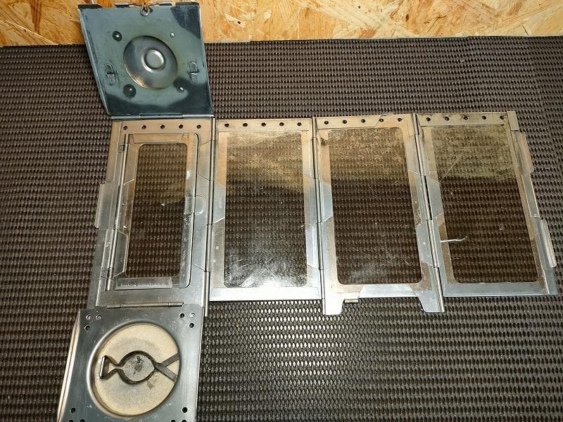 ヴィンテージ品 極美品 スイス軍フォールディングキャンドルランタン