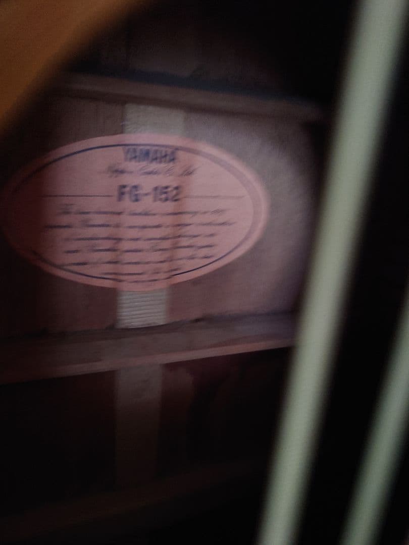 YAMAHA FG-152 赤ラベル　ヤマハギター　激鳴り