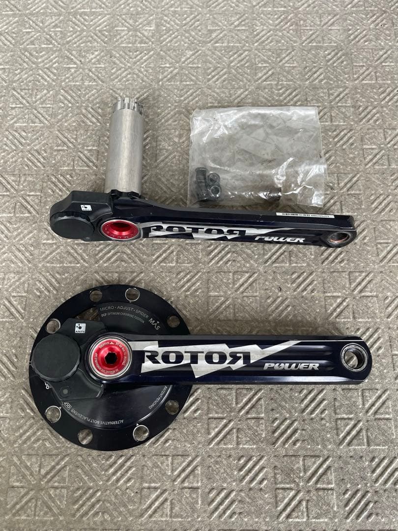 ROTOR 3D+ POWER CRANK 175mm 両側計測 パワークランク