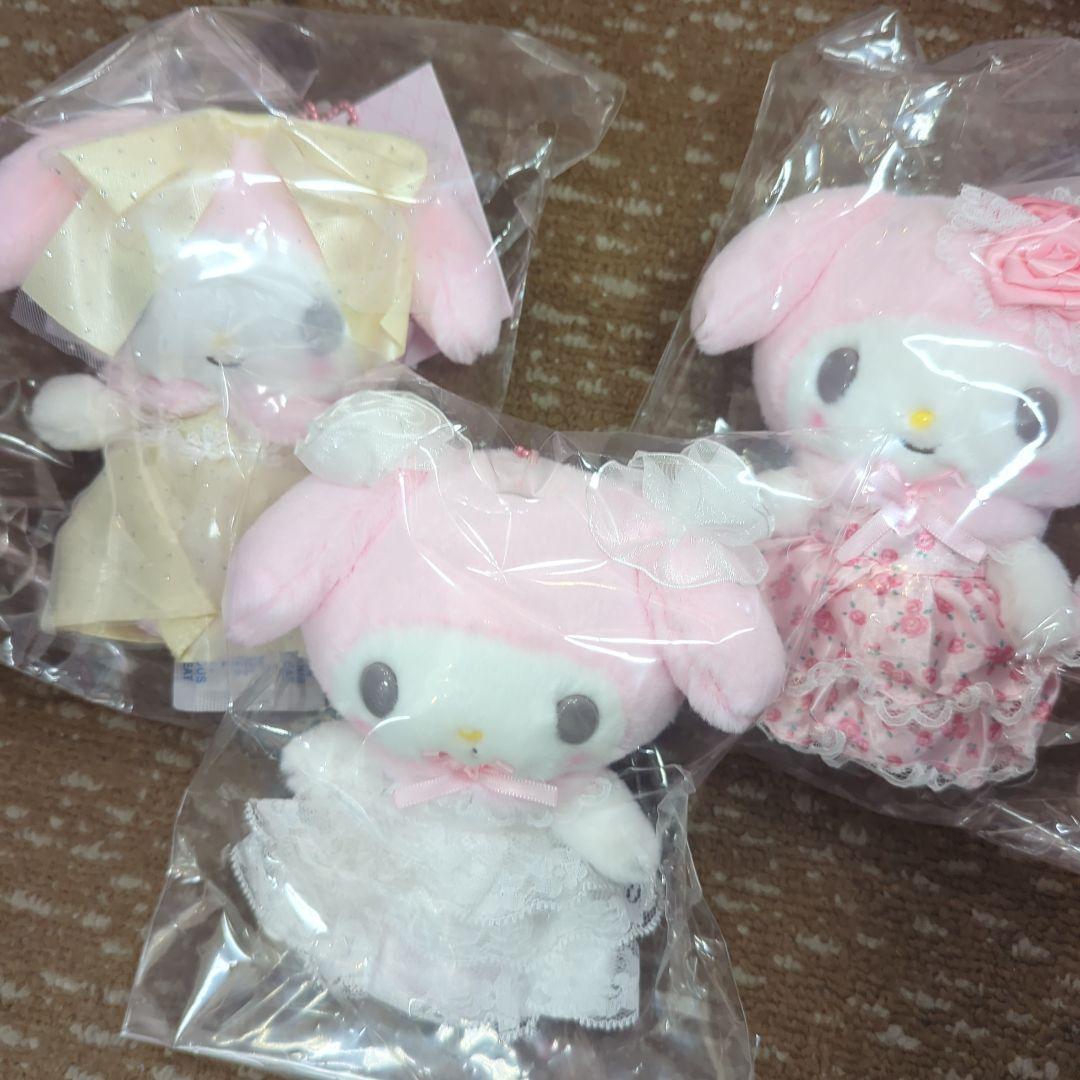 レディマイメロディ マイメロ　マスコットホルダー3点セット