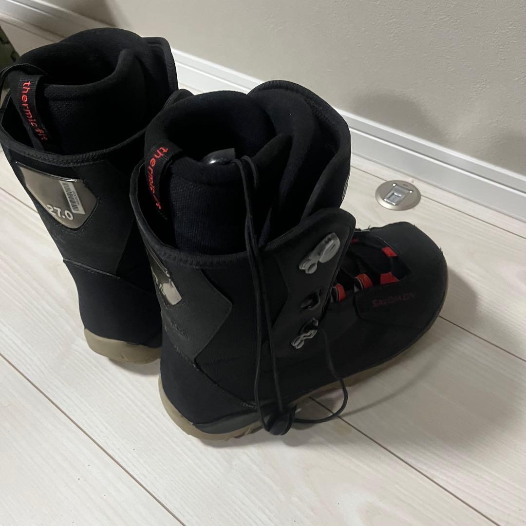 SALOMON サロモン 27.0cm スノーボードブーツ　入れ物付き