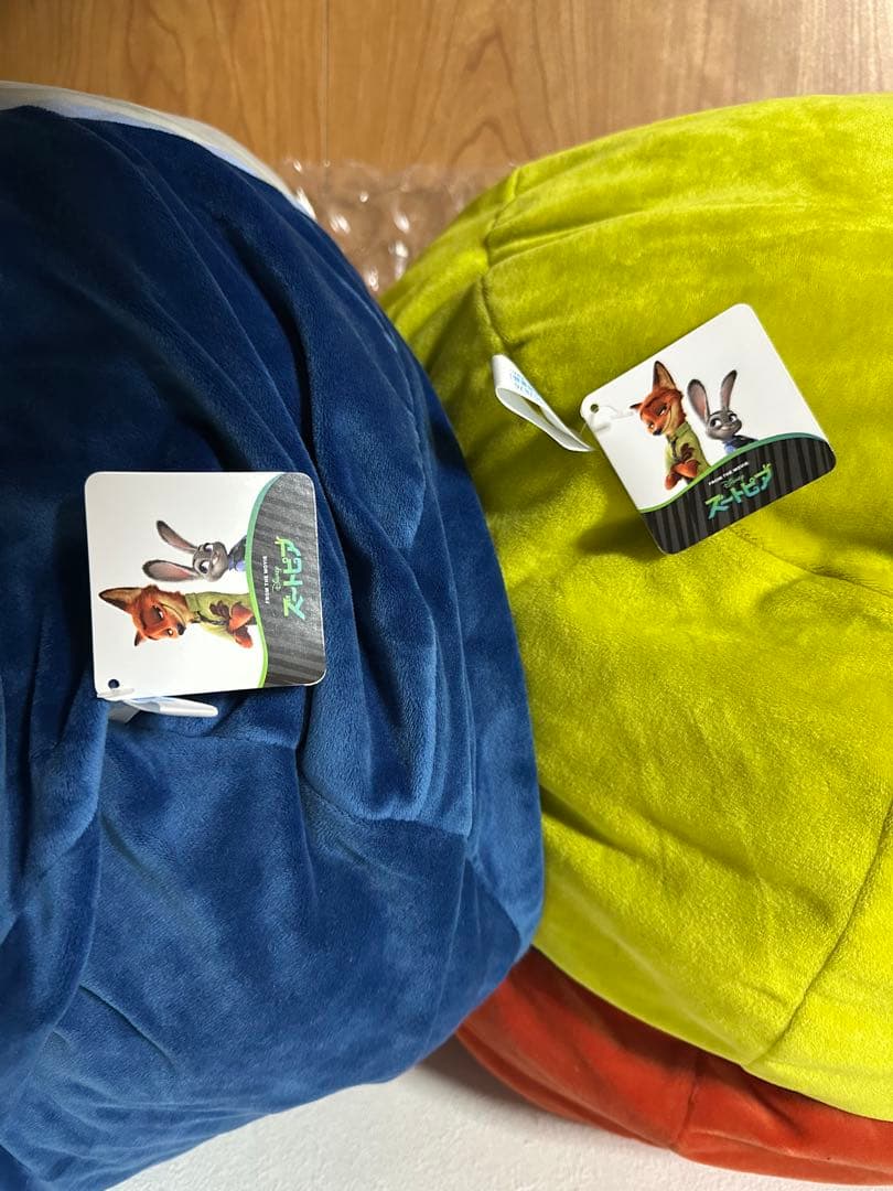 ズートピア　プレミアムモチーフクッション2種セット