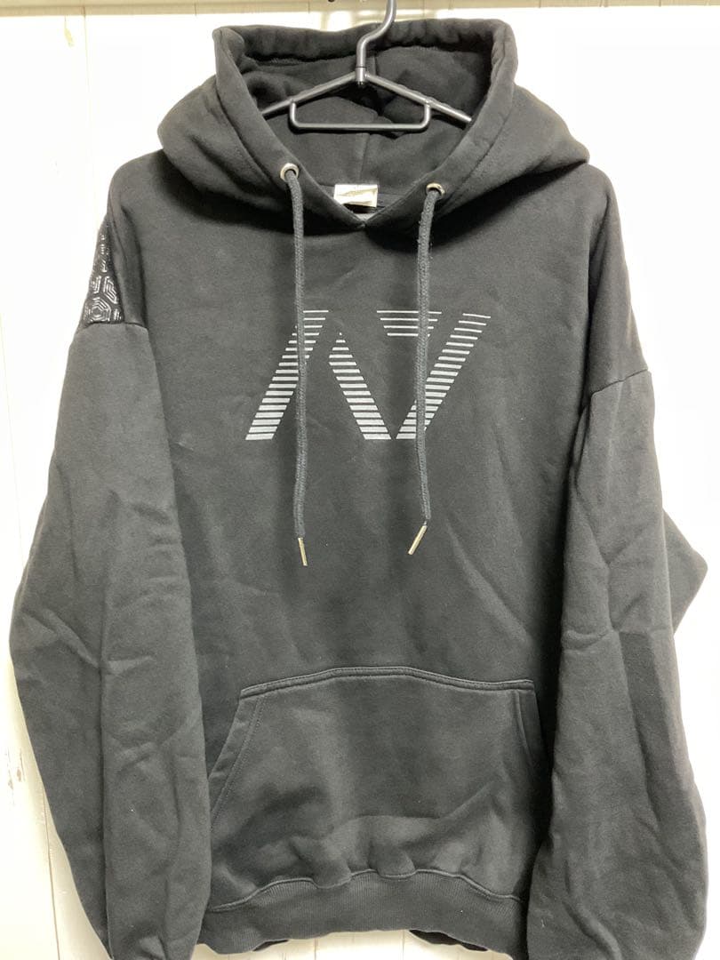 【希少なXLサイズ】a7 bar grip ブラック フーディー