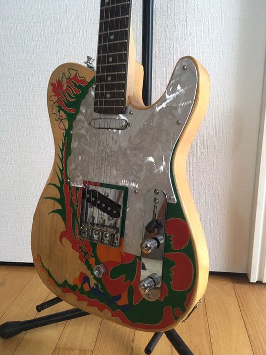 ドラゴン テレキャスター 塗装 あなたのテレキャスをドラテレに(無塗装ボディ)