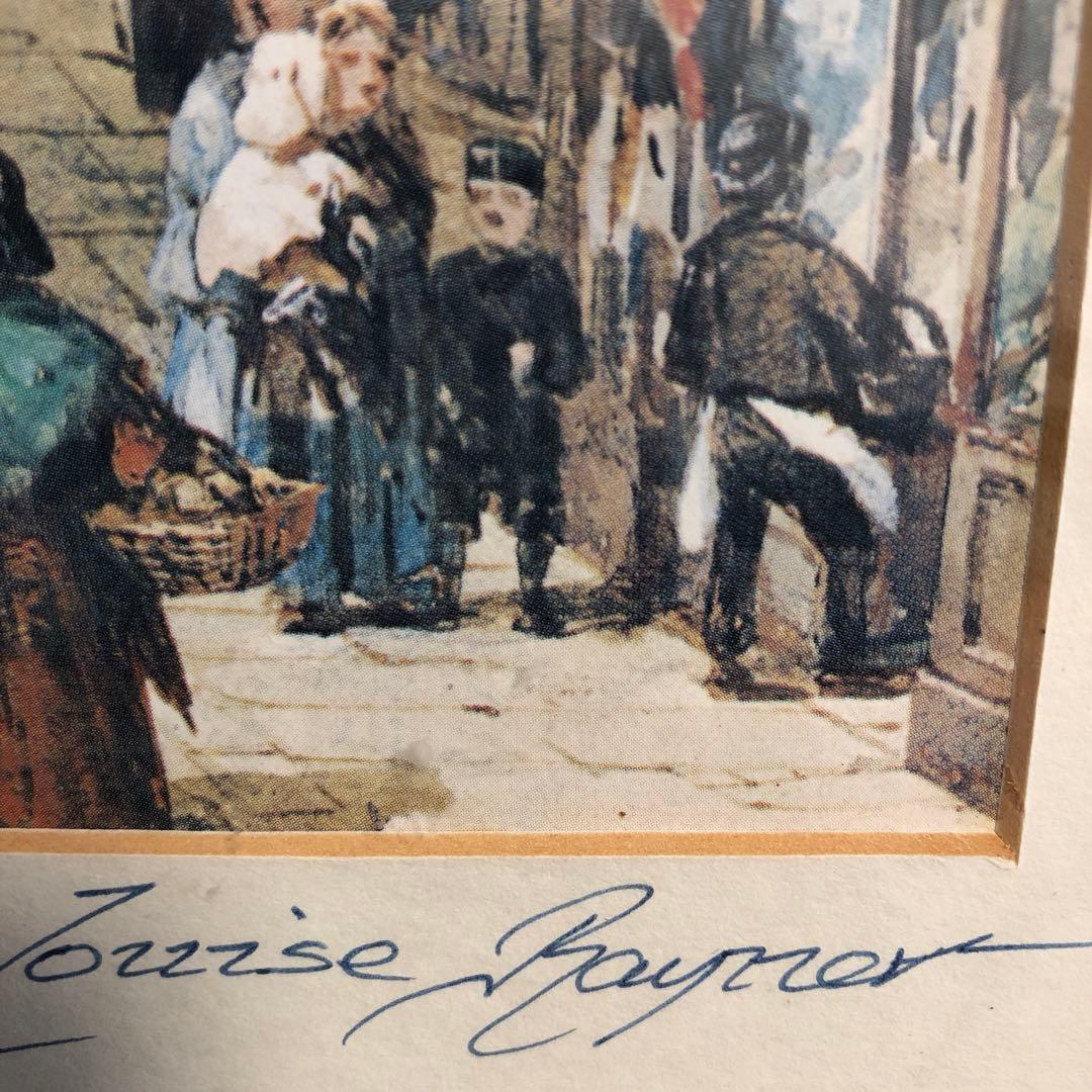 イギリス ダービー ダービシャー 額入り 風景画 イギリス購入 チャーチ