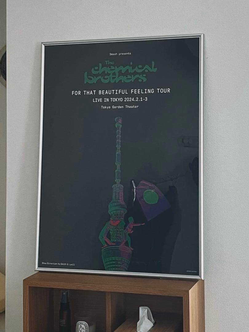 ケミカルブラザーズ　ポスター　2024来日