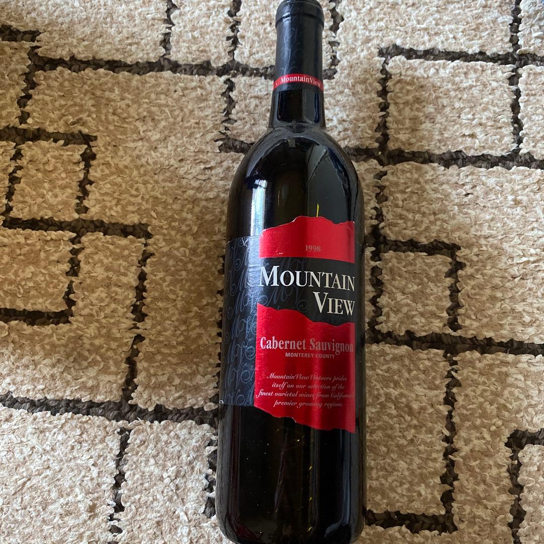 ワイン Mountain View Cabernet Sauvignon 1998