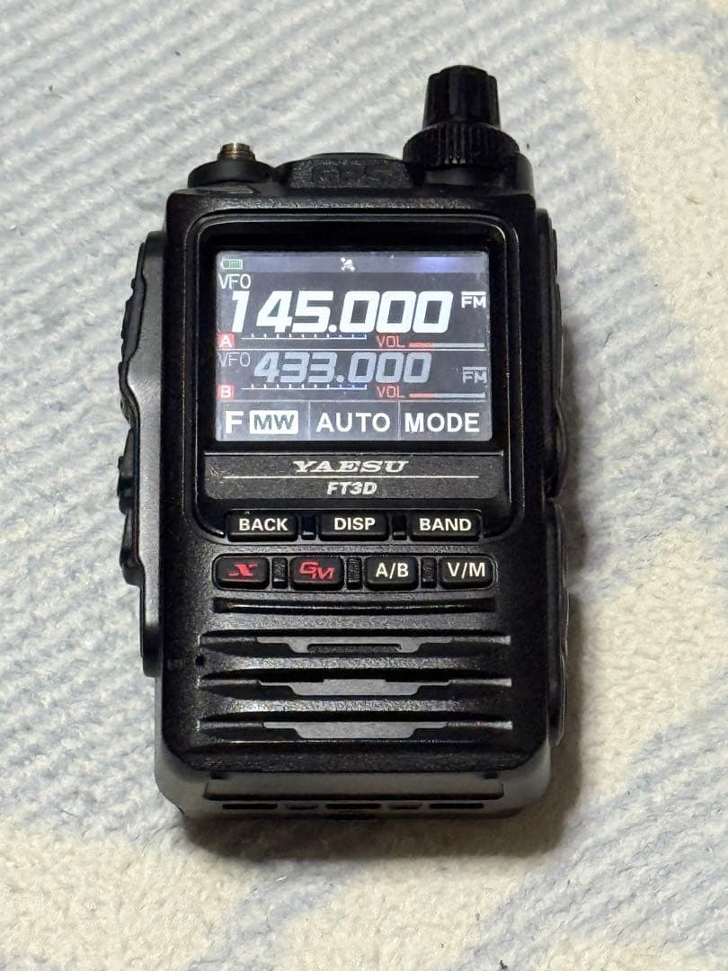 YAESU　FT3D（箱・付属品一部揃ってないのでジャンク品扱いで）